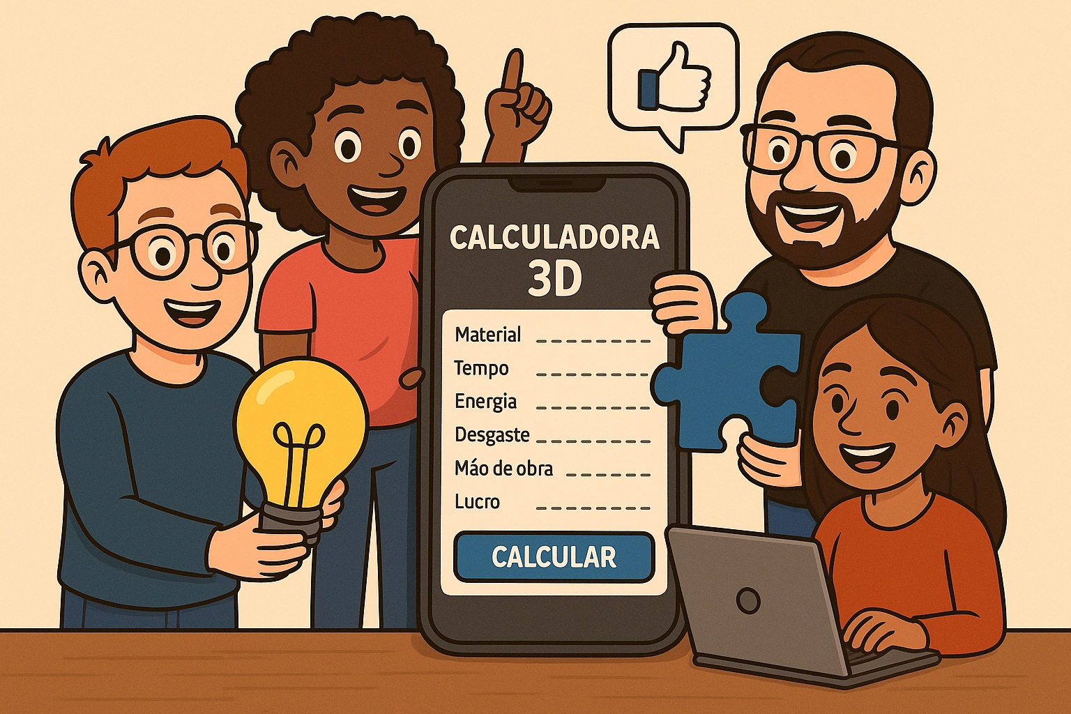 Aplicativo crescendo com novas funções