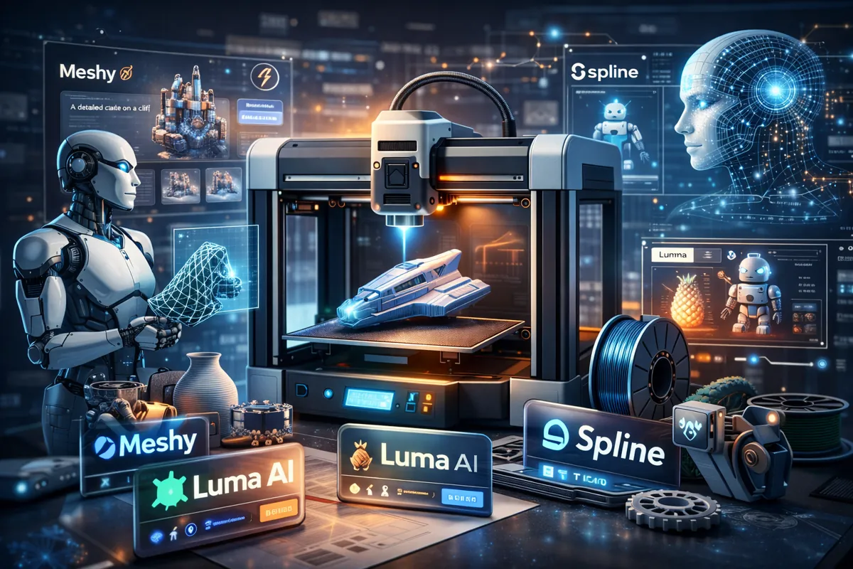 Como a Inteligência Artificial está revolucionando a impressão 3D